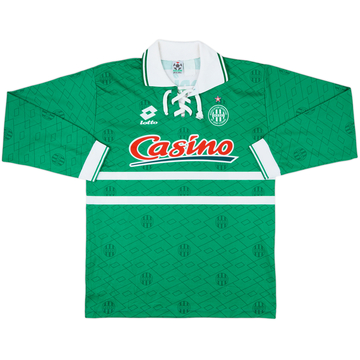 1995-97 Saint Etienne Home L/S Shirt - 8/10 - (L)