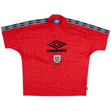 1998-00 England Umbro Training Shirt - 10/10 - (M)
