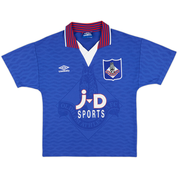 1995-96 Oldham Home Shirt - 7/10 - (Y)