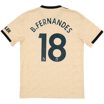 2019-20 Manchester United Away Shirt B.Fernandes #18 - 10/10 - (M)