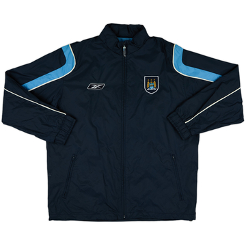 2004-06 Manchester City Reebok Hooded Rain Jacket - 6/10 - (L)
