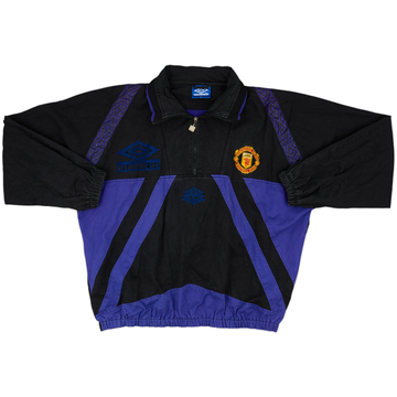 1995-96 Manchester United Umbro Drill Top - 7/10 - (XL)