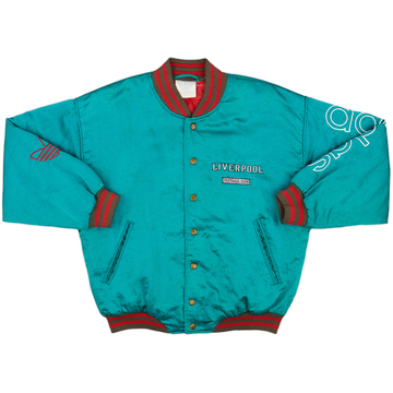 1991-93 Liverpool Reebok Padded Bomber Jacket - 8/10 - (S)