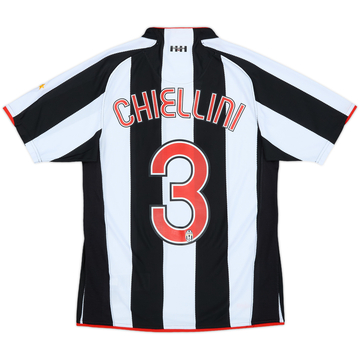 2007-08 Juventus Home Shirt Chiellini #3 - 8/10 - (S)
