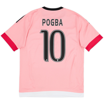 2015-16 Juventus Away Shirt Pogba #10 - 7/10 - (M)
