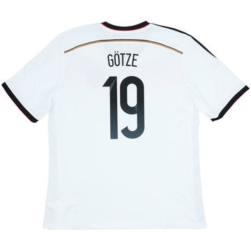 2014-15 Germany Home Shirt Gotze #19 - 5/10 - (XXL)