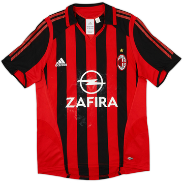 2005-06 AC Milan Home Shirt - 4/10 - (S)