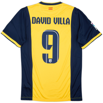2013-14 Atletico Madrid Away Shirt David Villa #9 - 6/10 - (S)