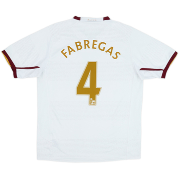 2007-08 Arsenal Away Shirt Fabregas #4 - 7/10 - (M)