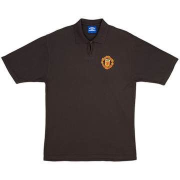 1998-00 Manchester United Umbro Polo Shirt - 5/10 - (L)