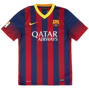 2013-14 Barcelona Home Shirt - 5/10 - (S)