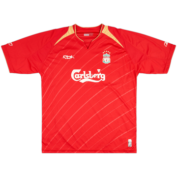 2005-06 Liverpool CL Home Shirt - 5/10 - (XL)