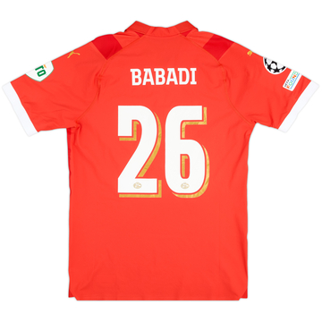 2023-24 PSV Match Issue Champions League Home Shirt Babadi #26