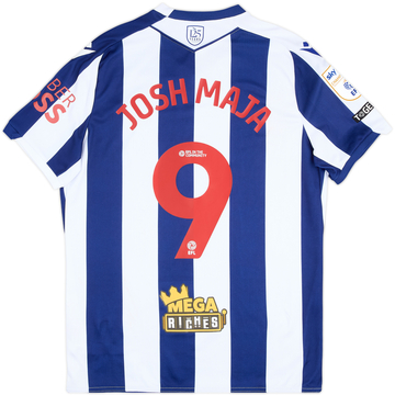 2025-26 West Brom Match Issue Home Shirt Josh Maja #9