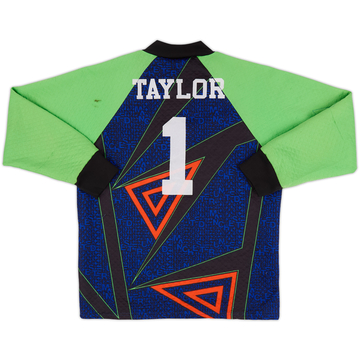 1994-96 Manchester United GK Shirt Taylor #1 - 6/10 - (Y)
