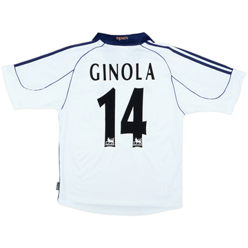 1999-01 Tottenham Home Shirt Ginola #14 - 9/10 - (S)