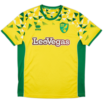 2018-19 Norwich Home Shirt - 4/10 - (L)