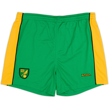 2003-04 Norwich Home Shorts - 6/10 - (L)