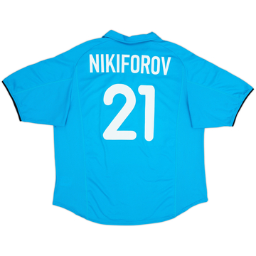 2001-02 PSV Player Issue Away Shirt Nikiforov #21 - 8/10 - (XL)
