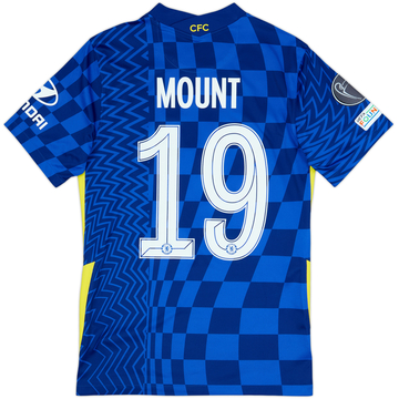 2021-22 Chelsea Home Shirt Mount #19 - 8/10 - (S)