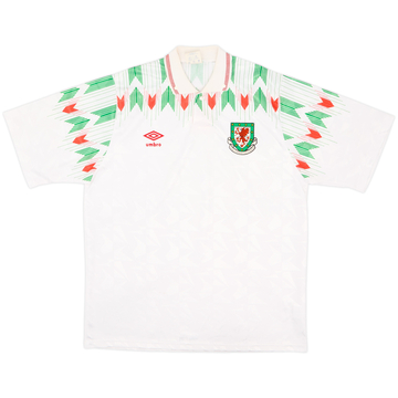 1990-92 Wales Away Shirt - 10/10 - (L)