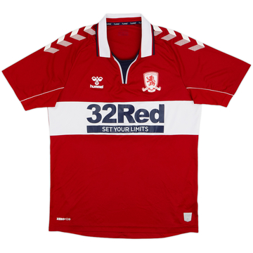 2020-21 Middlesbrough Home Shirt - 8/10 - (L)