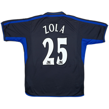 2002-04 Chelsea Away Shirt Zola #25 - 10/10 - (L)