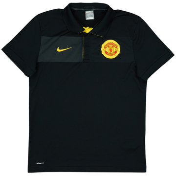 2009-10 Manchester United Nike Polo Shirt - 9/10 - (M)