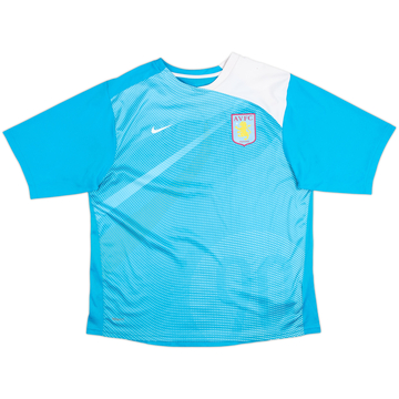 2008-09 Aston Villa Nike Training Shirt - 9/10 - (L)