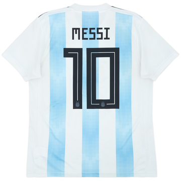 2018-19 Argentina Home Shirt Messi #10 - 5/10 - (M)