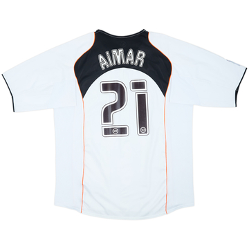 2004-05 Valencia Home Shirt Aimar #21 - 8/10 - (XXL)
