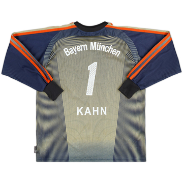 2003-04 Bayern Munich GK Shirt Kahn #1 - 6/10 - (15-16 Years)