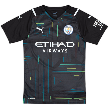 2021-22 Manchester City GK S/S Shirt - 10/10 - (S)