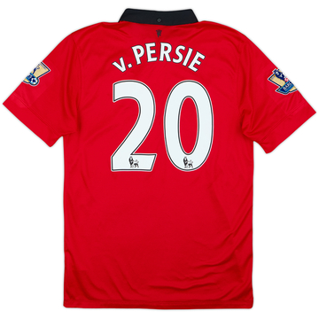 2013-14 Manchester United Home Shirt v.Persie #20 - 9/10 - (S)