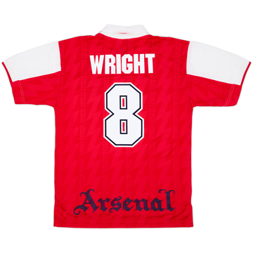 1994-96 Arsenal Home Shirt Wright #8 - 9/10 - (M)