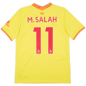 2021-22 Liverpool Third Shirt M.Salah #11 - 9/10 - (XL.Boys)