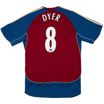 Camiseta de visitante del Newcastle 2006-07 Dyer #8 - 7/10 - (M)