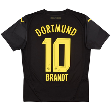 2024-25 Borussia Dortmund Away Shirt Brandt #10 - 9/10 - (M)