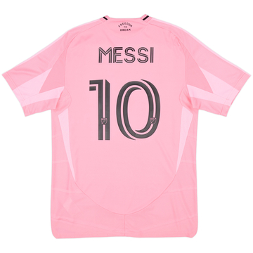 Camiseta de local auténtica del Inter Miami 2025 Messi #10 (M)