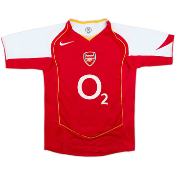 2004-05 Arsenal Home Shirt - 8/10 - (11-12 Years)