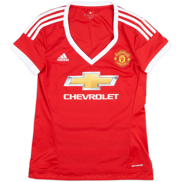 2015-16 Manchester United Home Shirt - 10/10 - (Women's S)