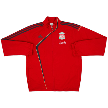 2009-10 Liverpool adidas Track Jacket - 8/10 - (L)