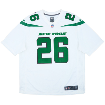 2019-20 New York Jets Bell #26 Nike Game Away Jersey - 8/10 - (XL)