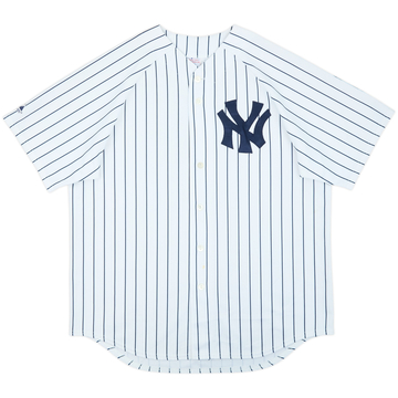 2004-08 New York Yankees Majestic Home Jersey - 7/10 - (XL)