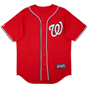 2011-15 Washington Nationals Harper #34 Majestic Alternate Jersey - 7/10 - (M)