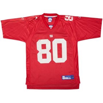 Camiseta alternativa Reebok On Field del New York Giants Shockey #80 2005-06 - 5/10 - (M)