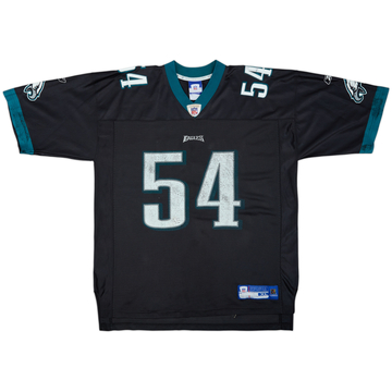 Camiseta alternativa de los Philadelphia Eagles 2005-06 Reebok On Field Trotter #54 - 3/10 - (XL)