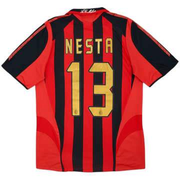 2005-06 AC Milan Home Shirt Nesta #13 - 5/10 - (S)