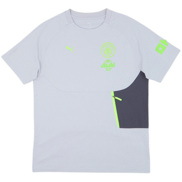 2025-26 Manchester City Puma Cotton Tee - 10/10 - (M)