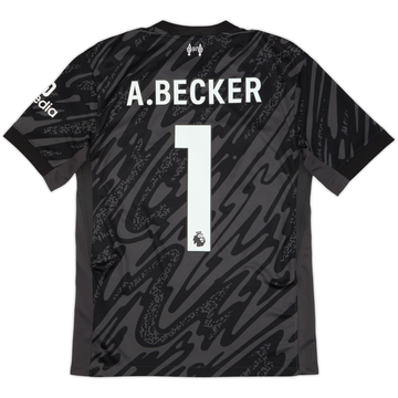 2024-25 Liverpool GK S/S Shirt A.Becker #1 - 10/10 - (S)
